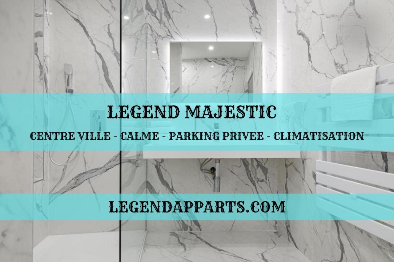 Legend Majestic - Parking Prive- Climatisation - Gare - Centre Ville Mâcon 外观 照片